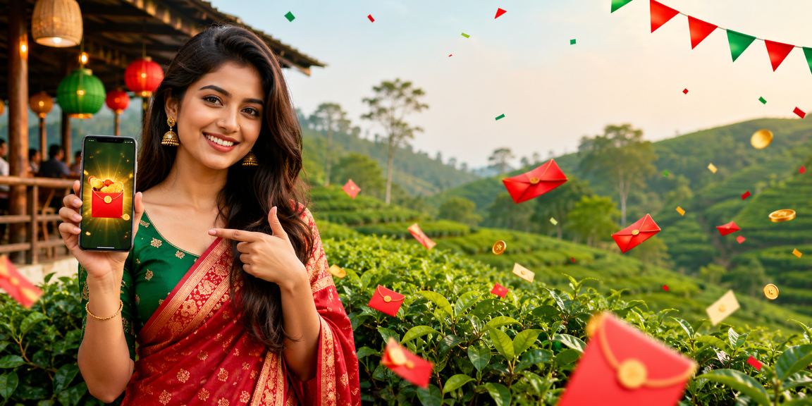 গাজীপুরে জ্যাকপট বোনাস রেড এনভেলপ পুরস্কার উদযাপন